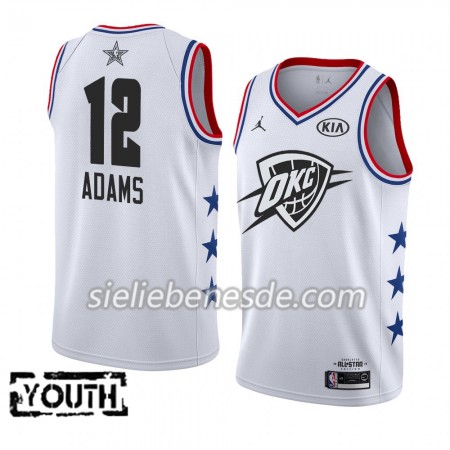 Kinder NBA Oklahoma City Thunder Trikot Steven Adams 12 2019 All-Star Jordan Brand Weiß Swingman